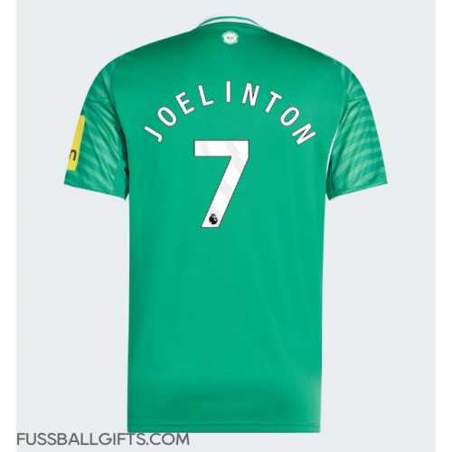 Newcastle United Joelinton #7 Fußballbekleidung Auswärtstrikot 2025-26 Kurzarm